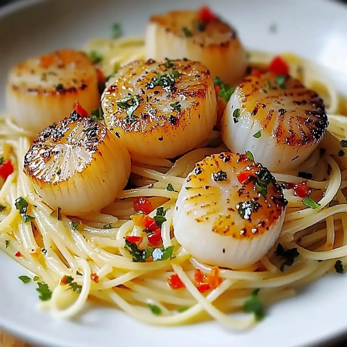 Sea Scallops Pasta