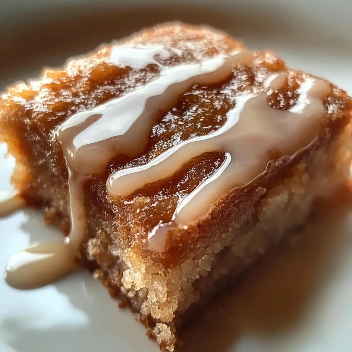 Soft Baked Maple Donut Bars