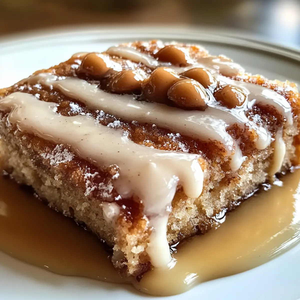 Soft Baked Maple Donut Bars