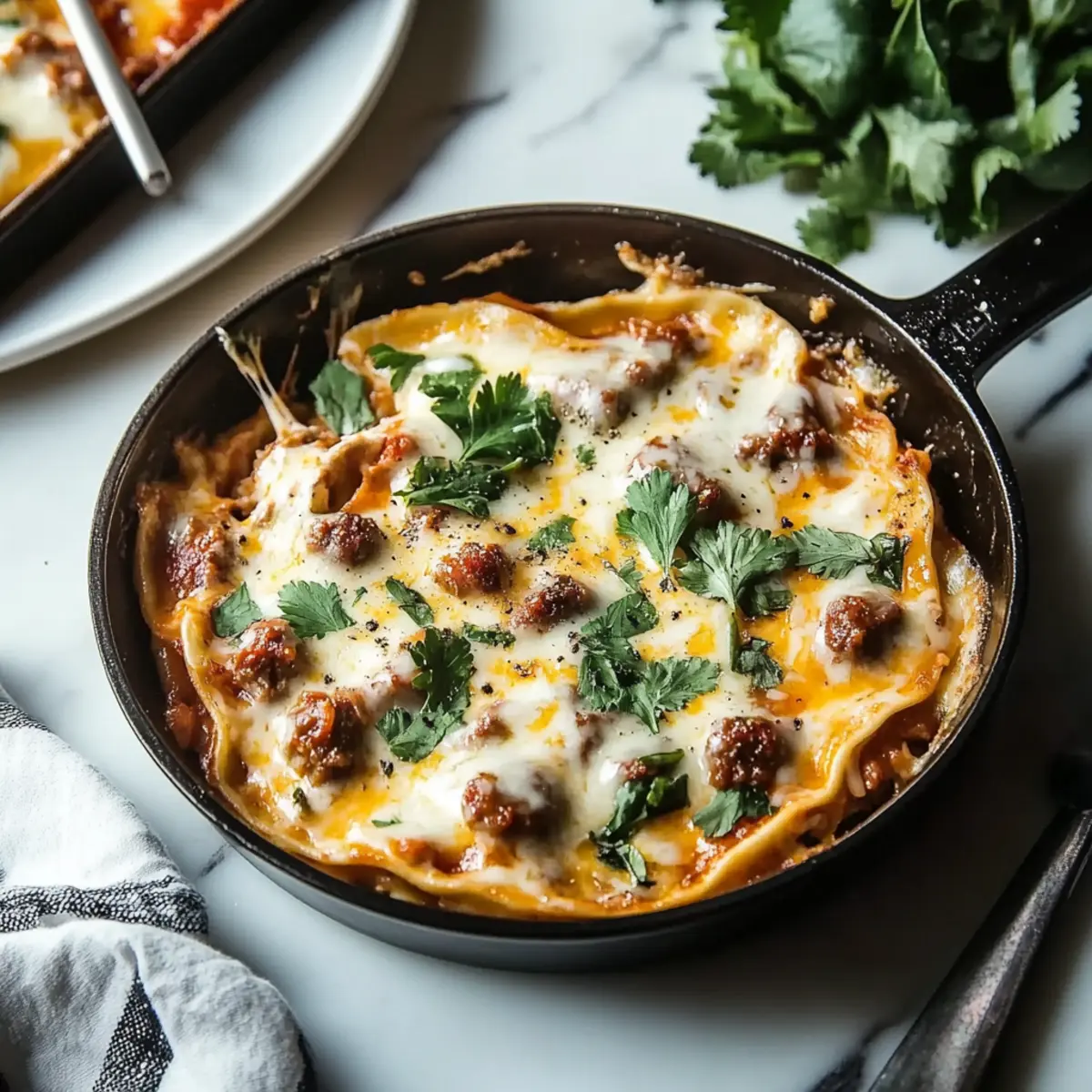 Southern Breakfast Enchiladas with Sausage Gravy