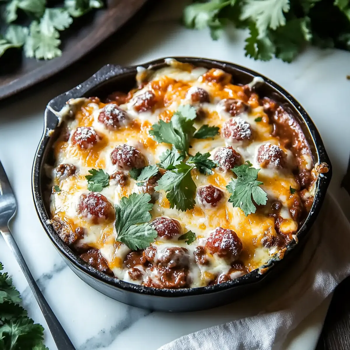 Southern Breakfast Enchiladas with Sausage Gravy