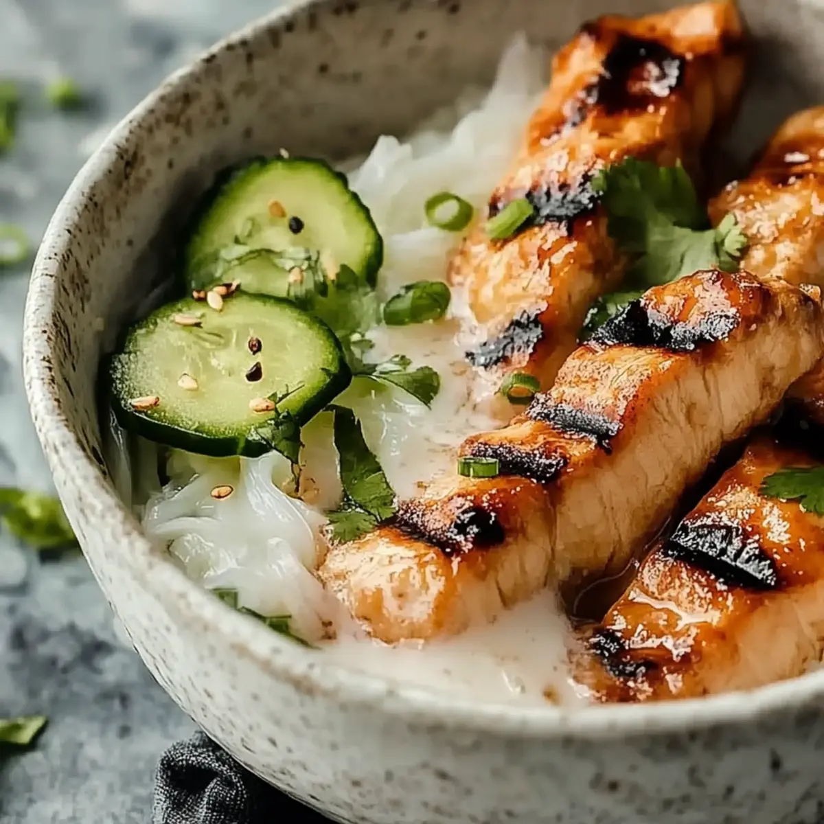 Spicy Salmon Bowls