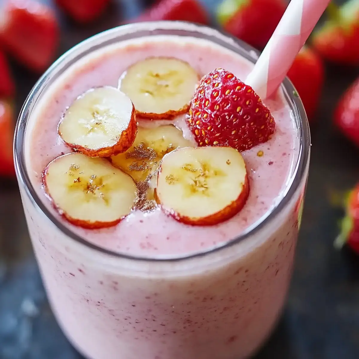 Strawberry Banana Smoothie