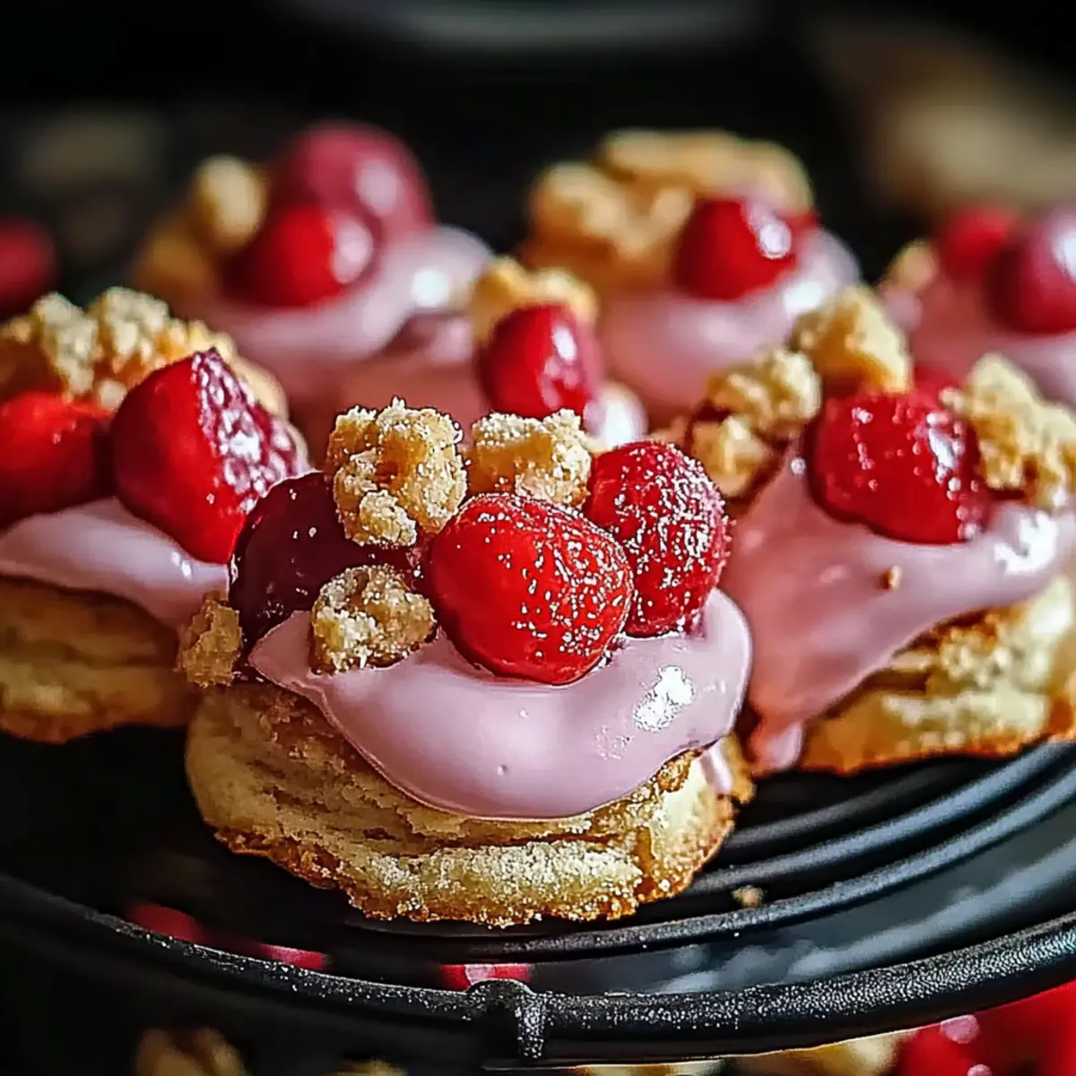 Strawberry Crunch Cookies