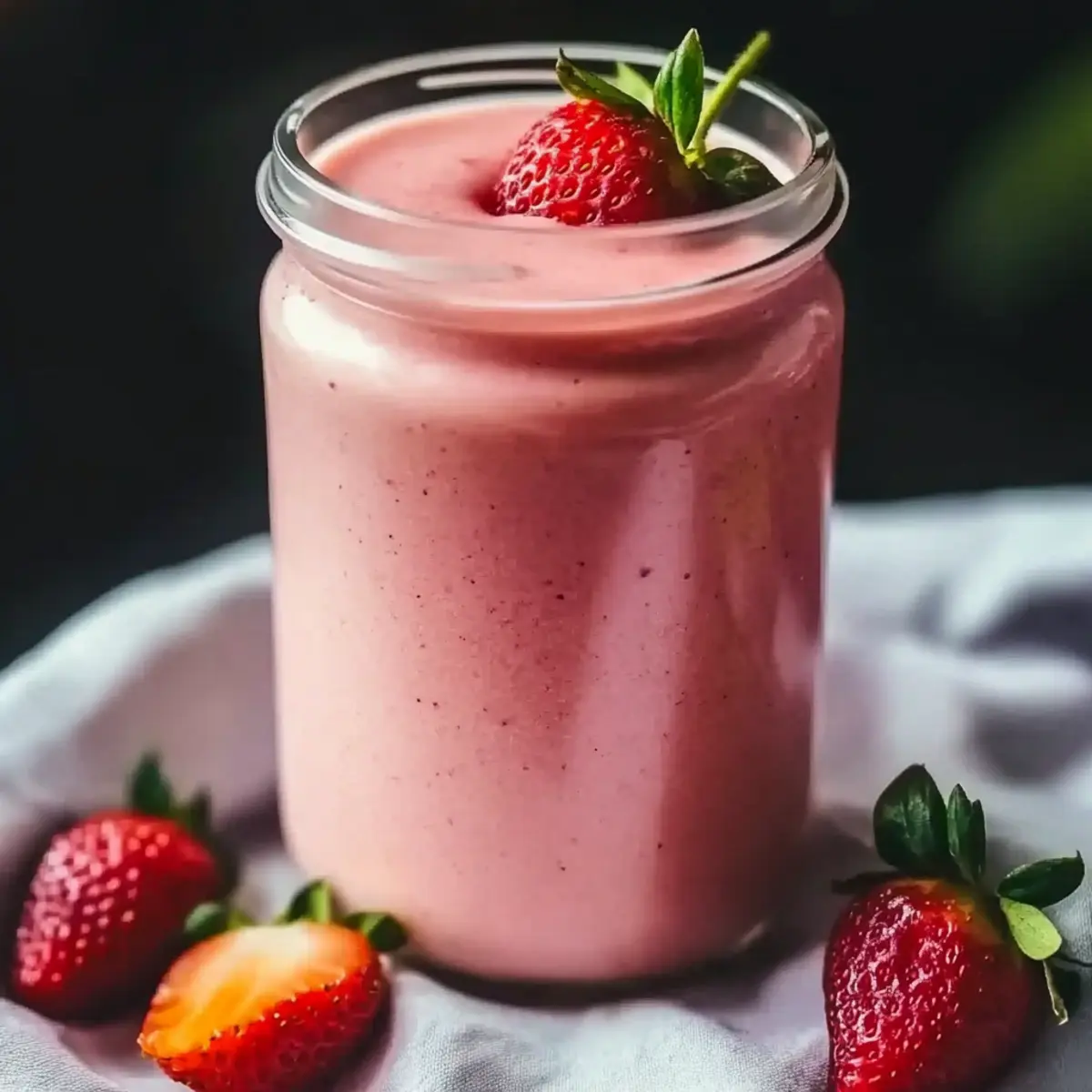 Strawberry Date Smoothie