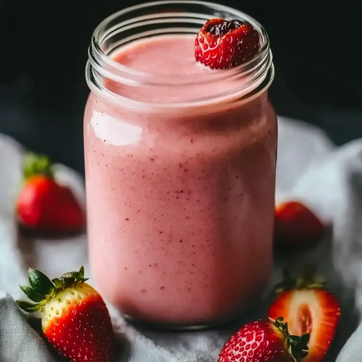 Strawberry Date Smoothie