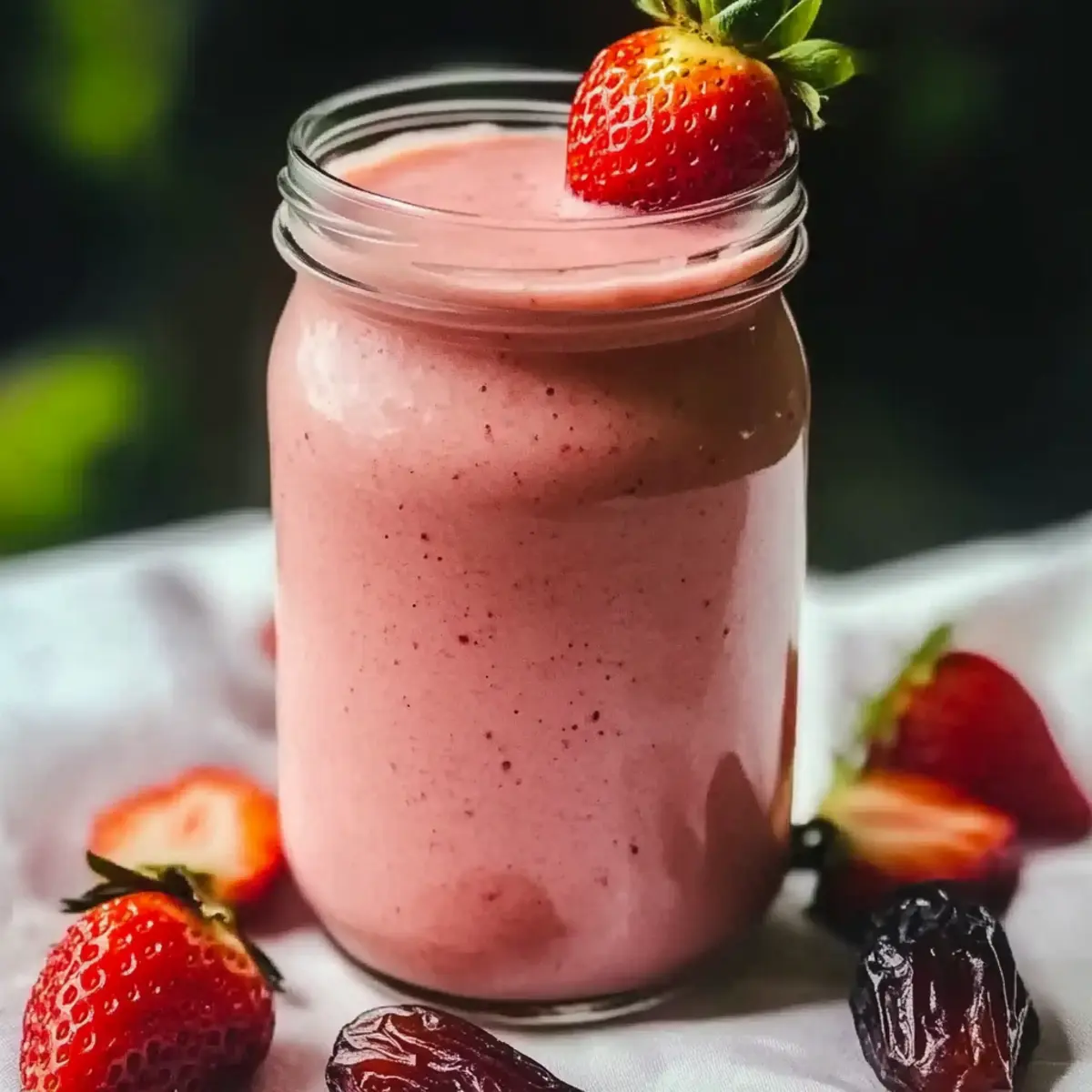 Strawberry Date Smoothie