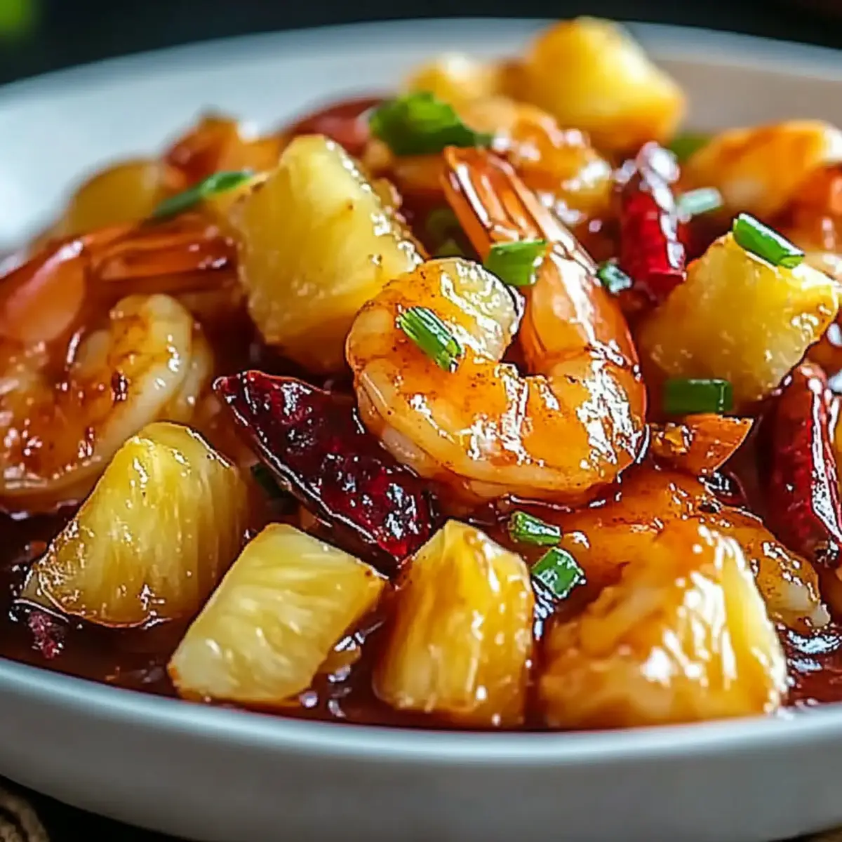 Sweet Chili Pineapple Shrimp