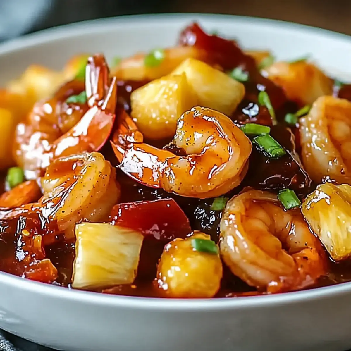 Sweet Chili Pineapple Shrimp