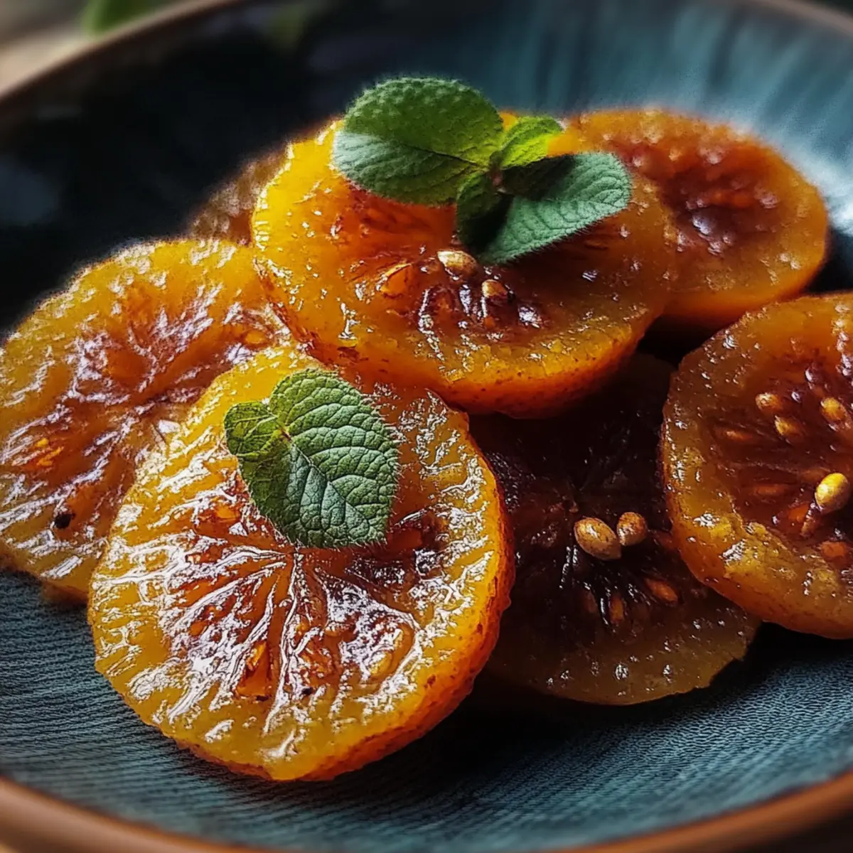 Sweet and Zesty Glazed Candied Oranges