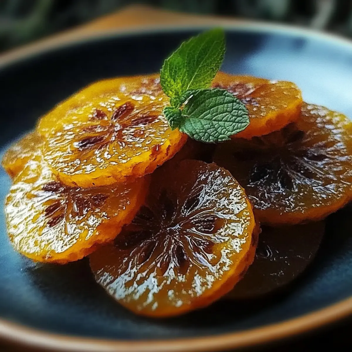 Sweet and Zesty Glazed Candied Oranges