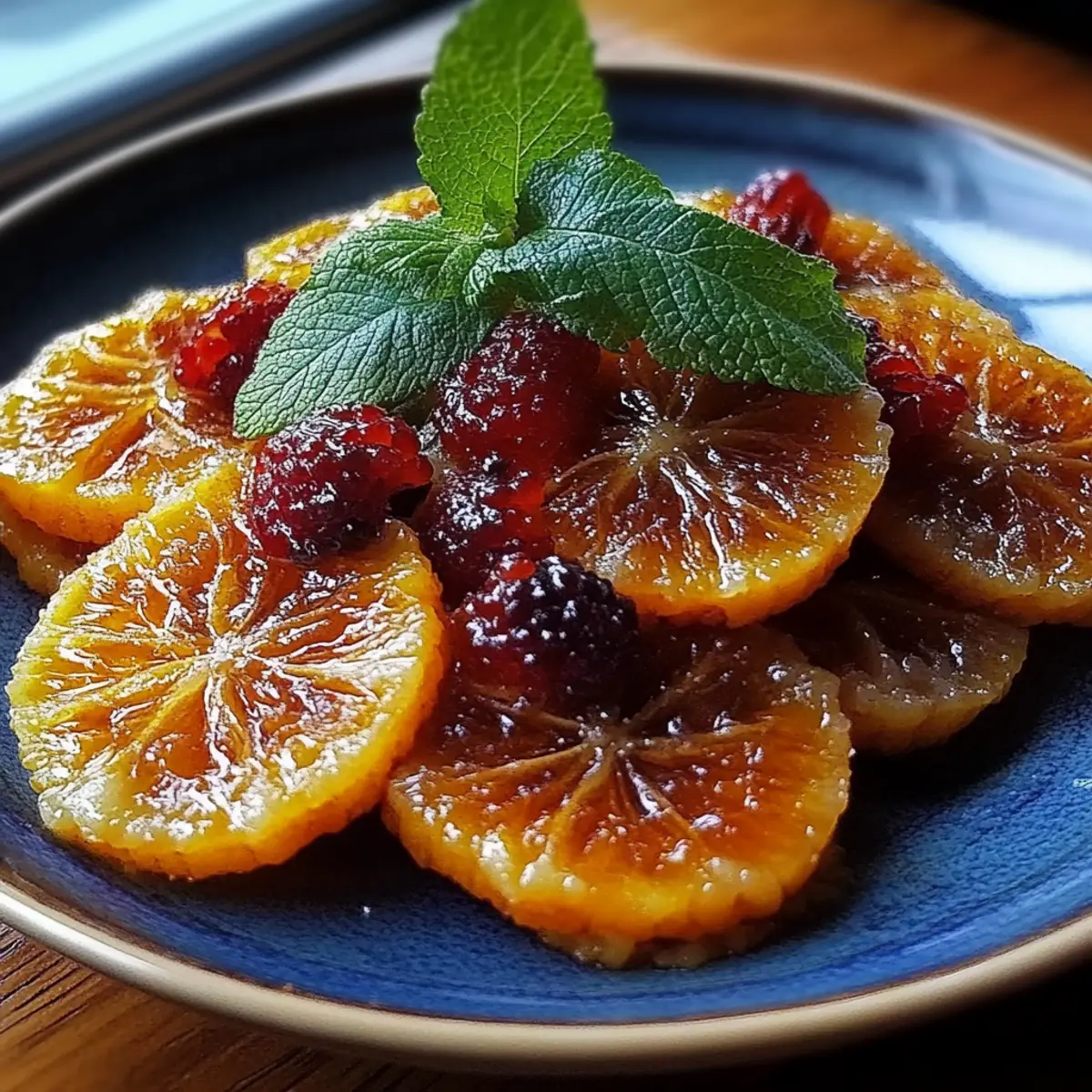 Sweet and Zesty Glazed Candied Oranges