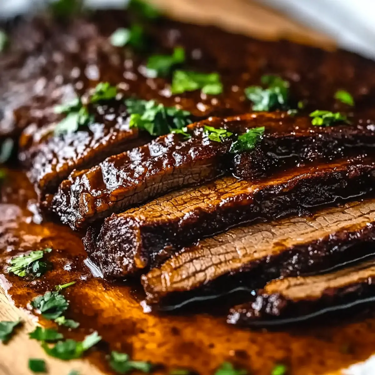 Tender Braised Beef Brisket