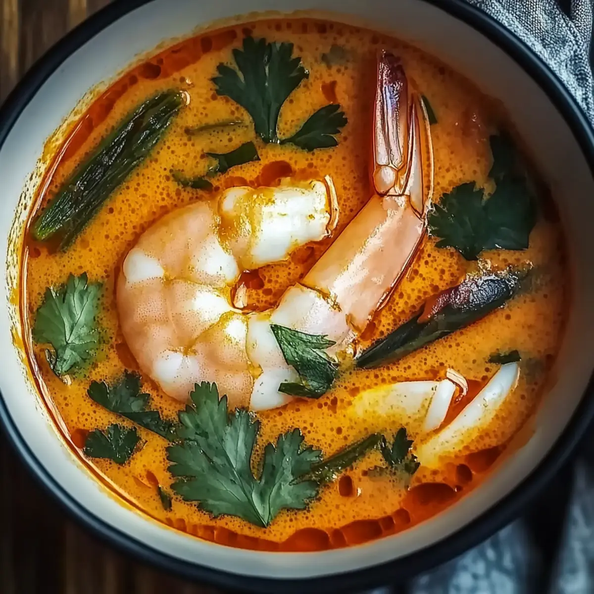 Thai Red Curry Soup
