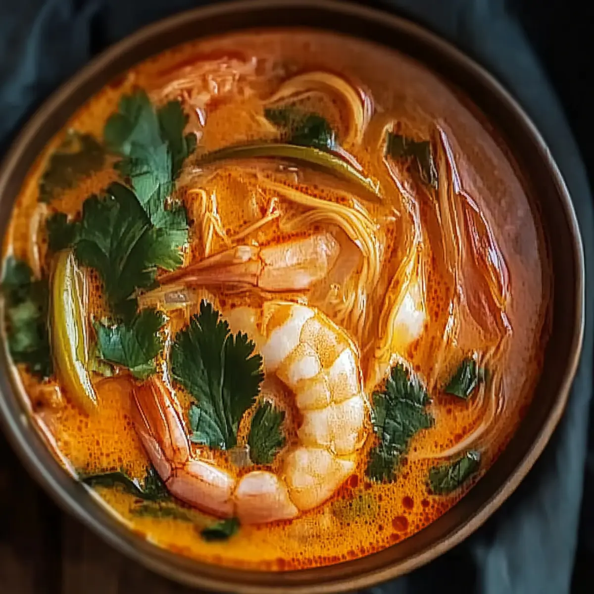 Thai Red Curry Soup