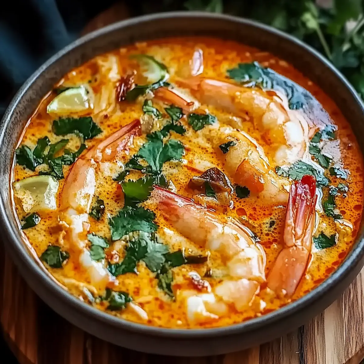 Thai Red Curry Soup