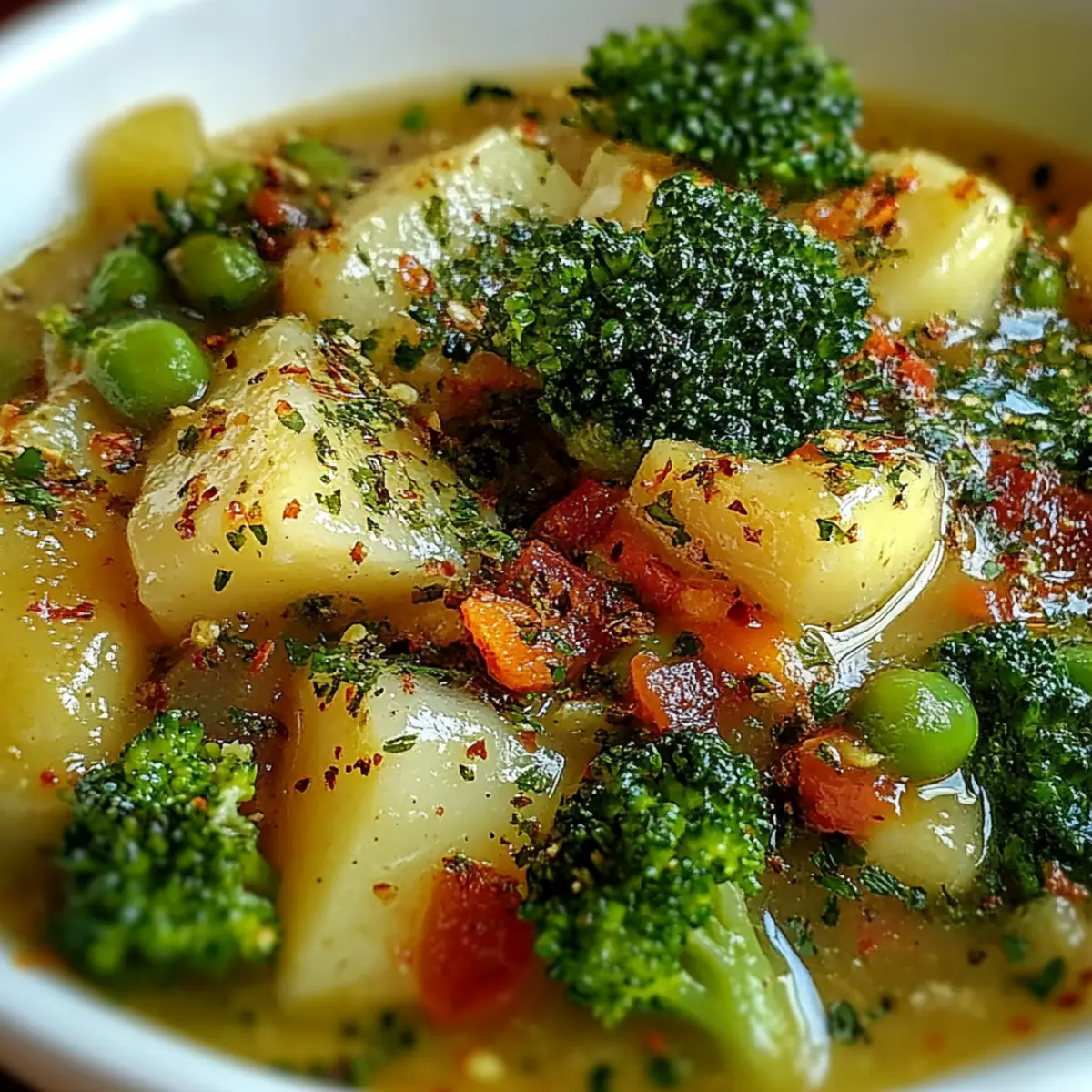 Traditional Italian Broccoli Soup