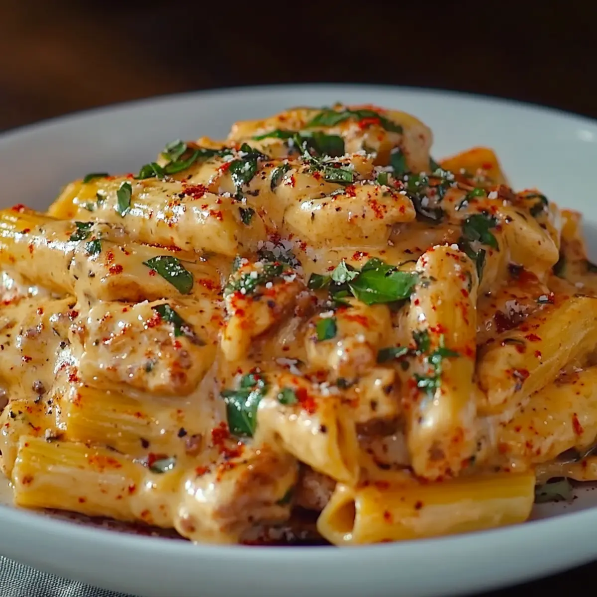 Tuscan Chicken Pasta