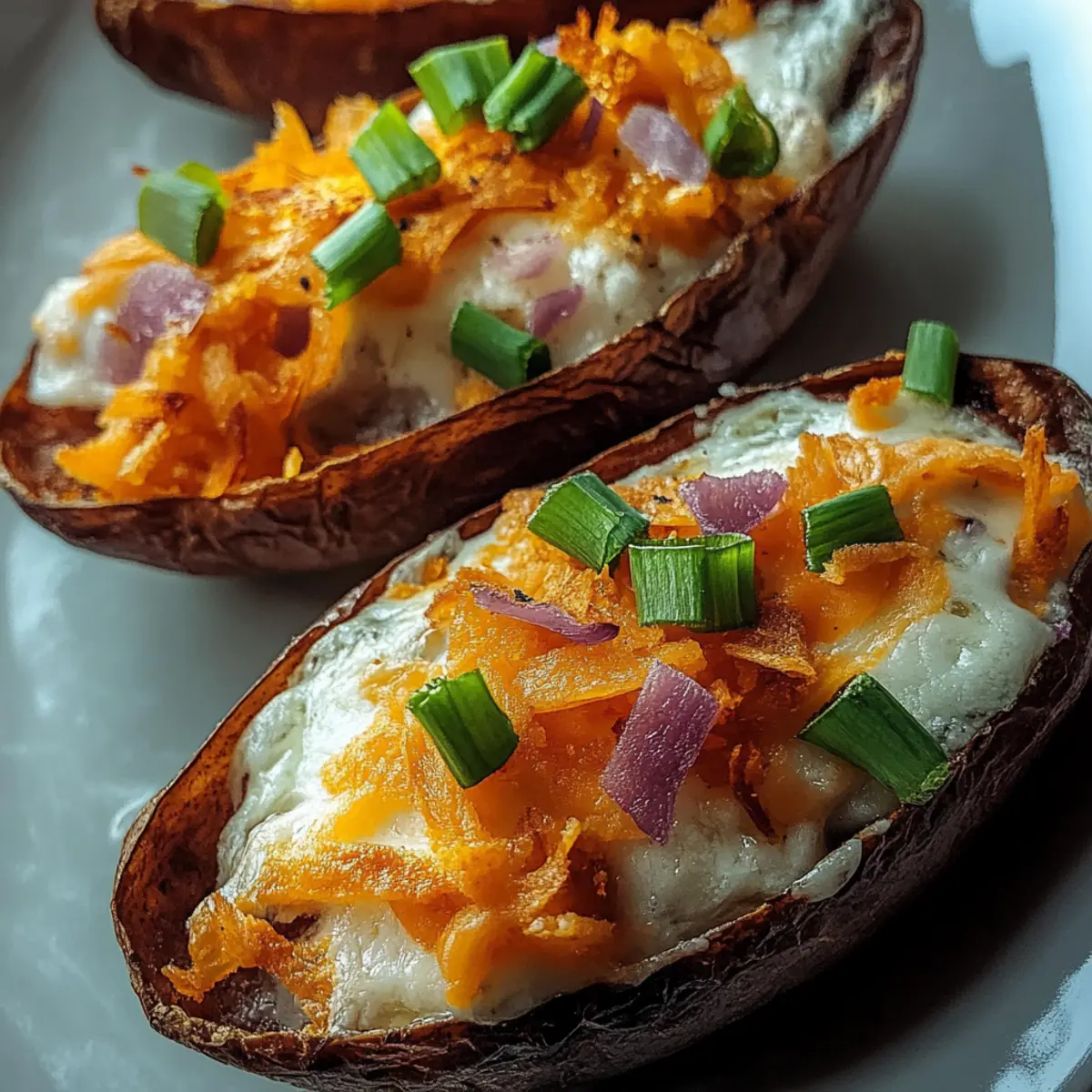 Twice Baked Sweet Potatoes