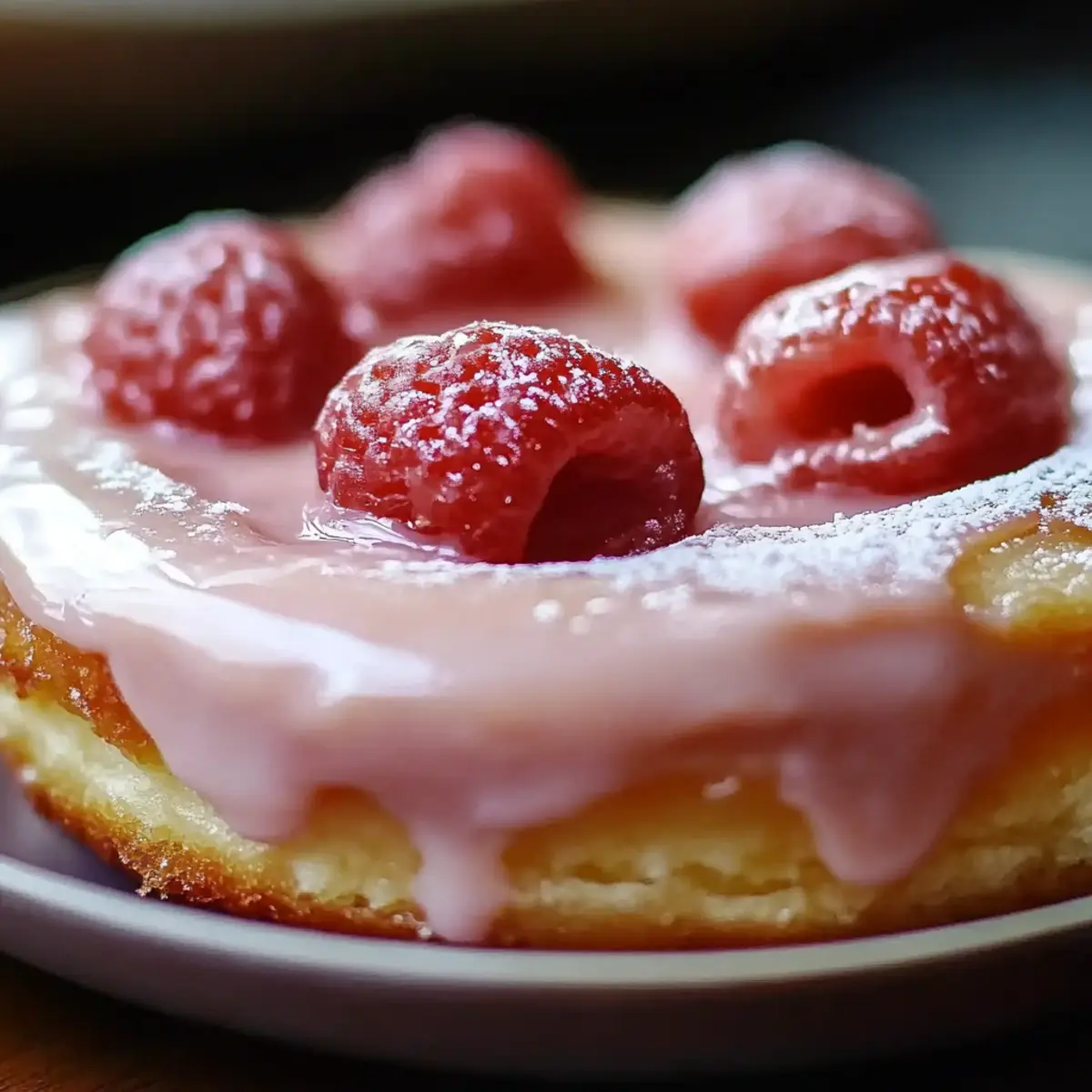 Valentine's Day Strawberry Donuts