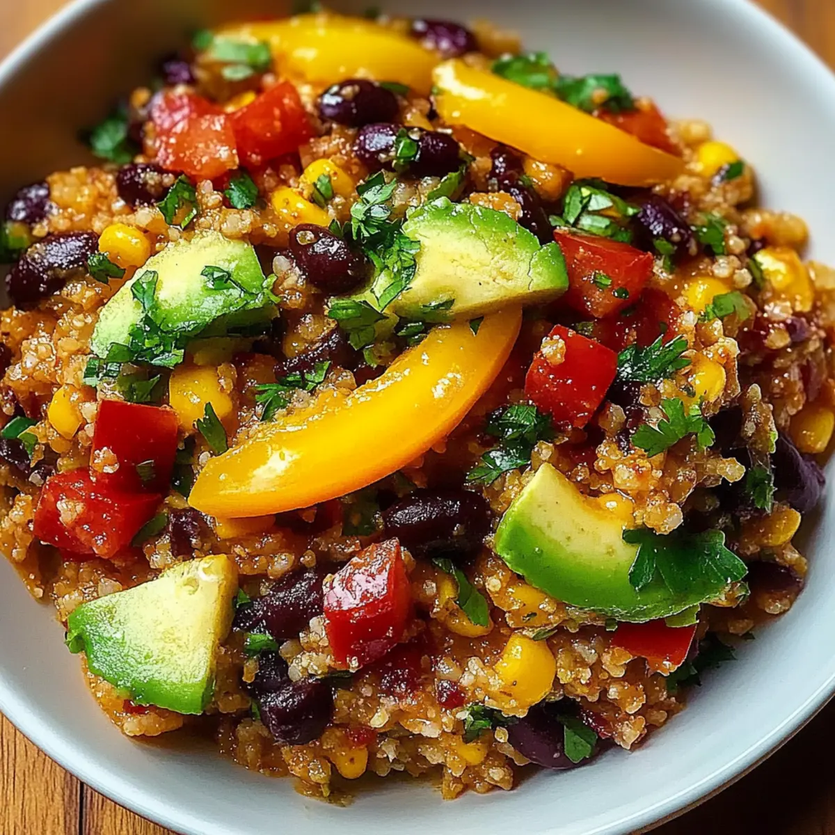 Vibrant Tex Mex Quinoa Salad
