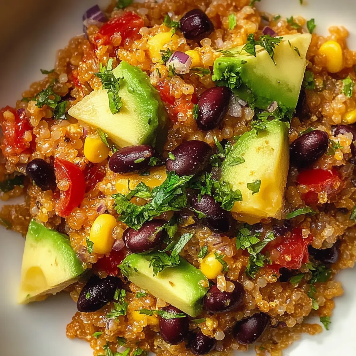 Vibrant Tex Mex Quinoa Salad