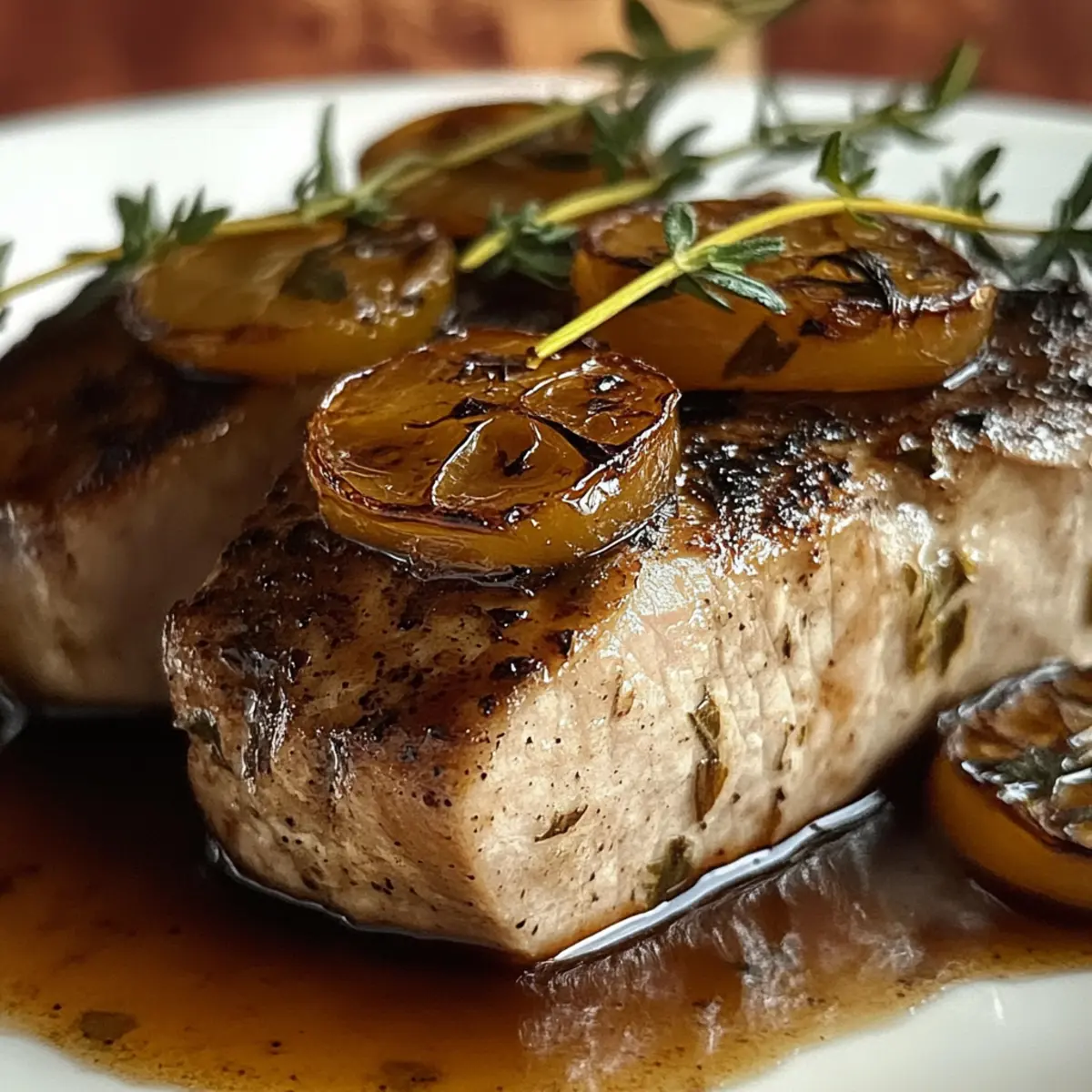 Applesauce Pork Tenderloin