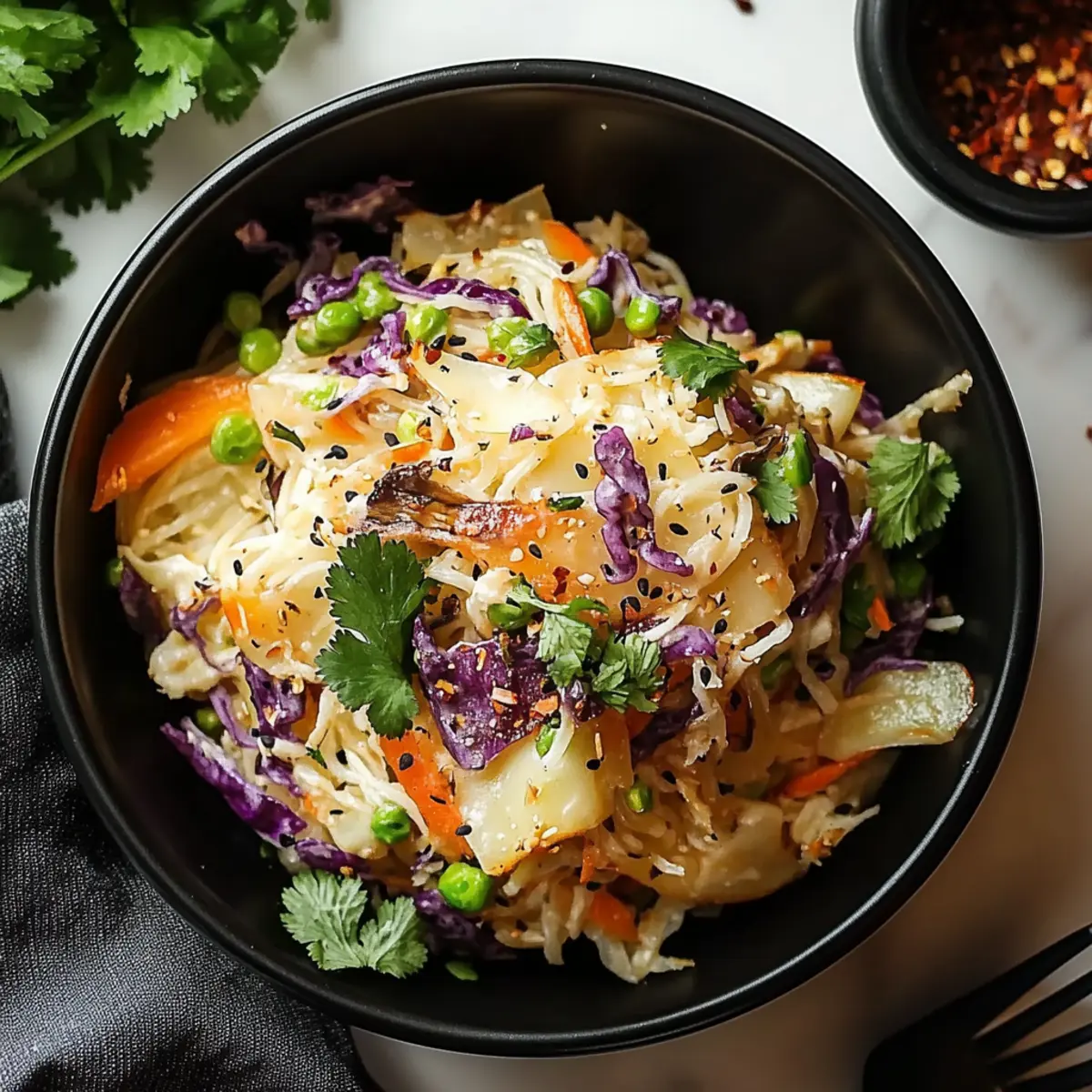Asian Cabbage Stir Fry