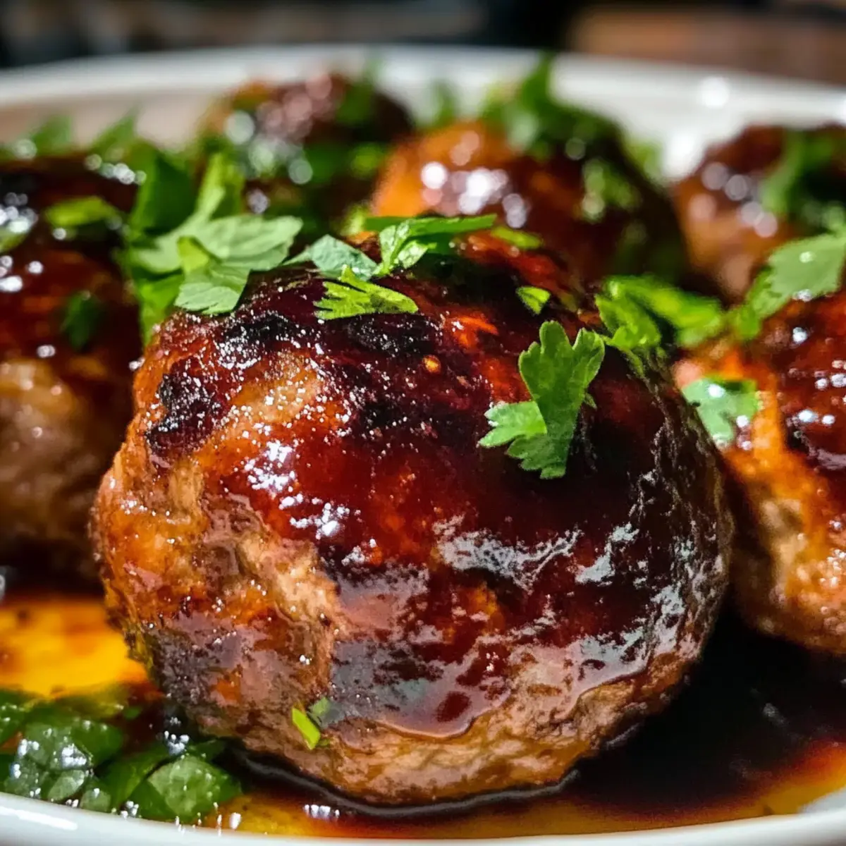 Baked Juicy Smoky Chipotle Meatballs