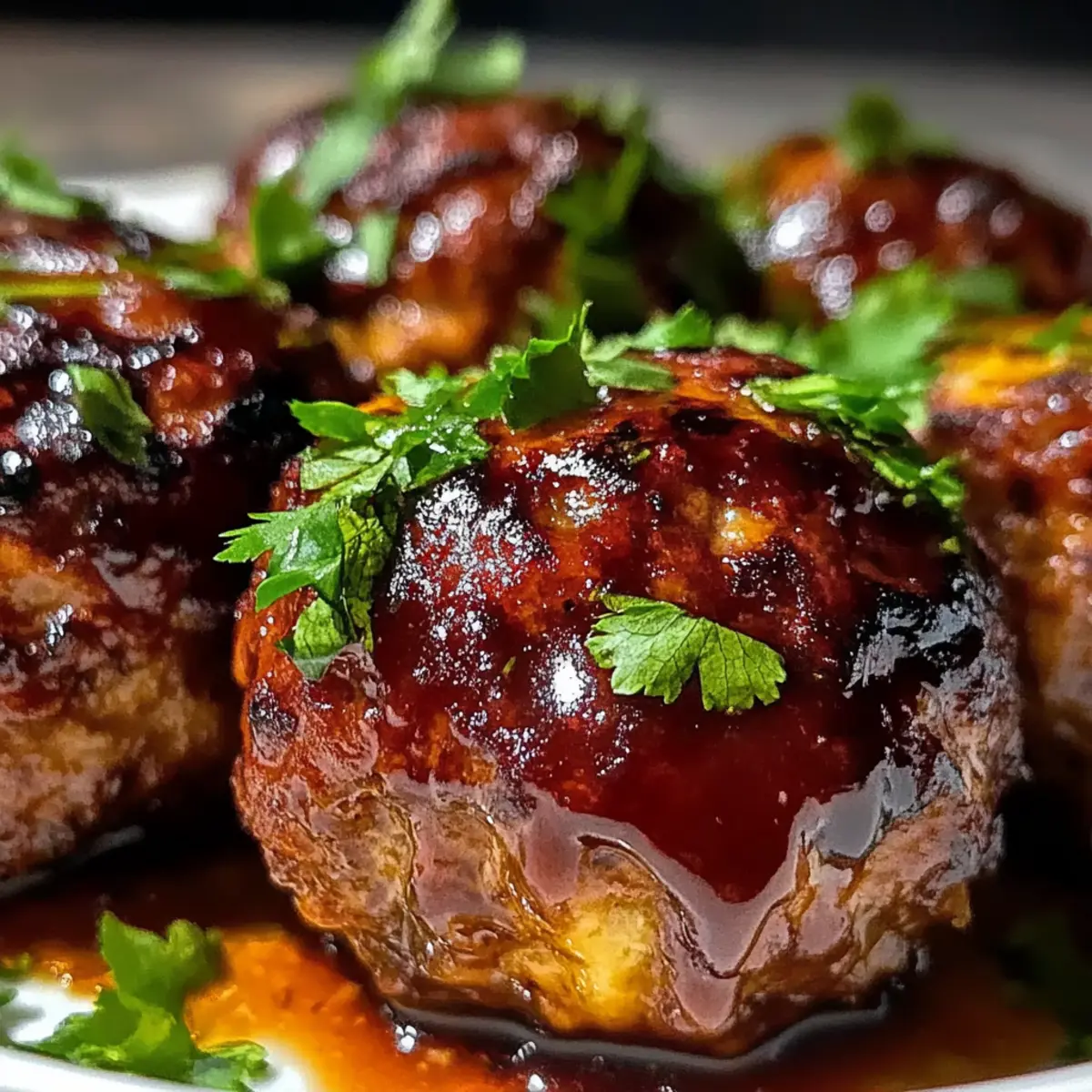 Baked Juicy Smoky Chipotle Meatballs