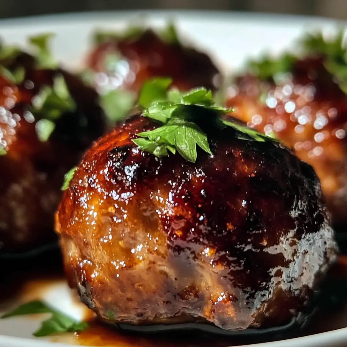 Baked Juicy Smoky Chipotle Meatballs