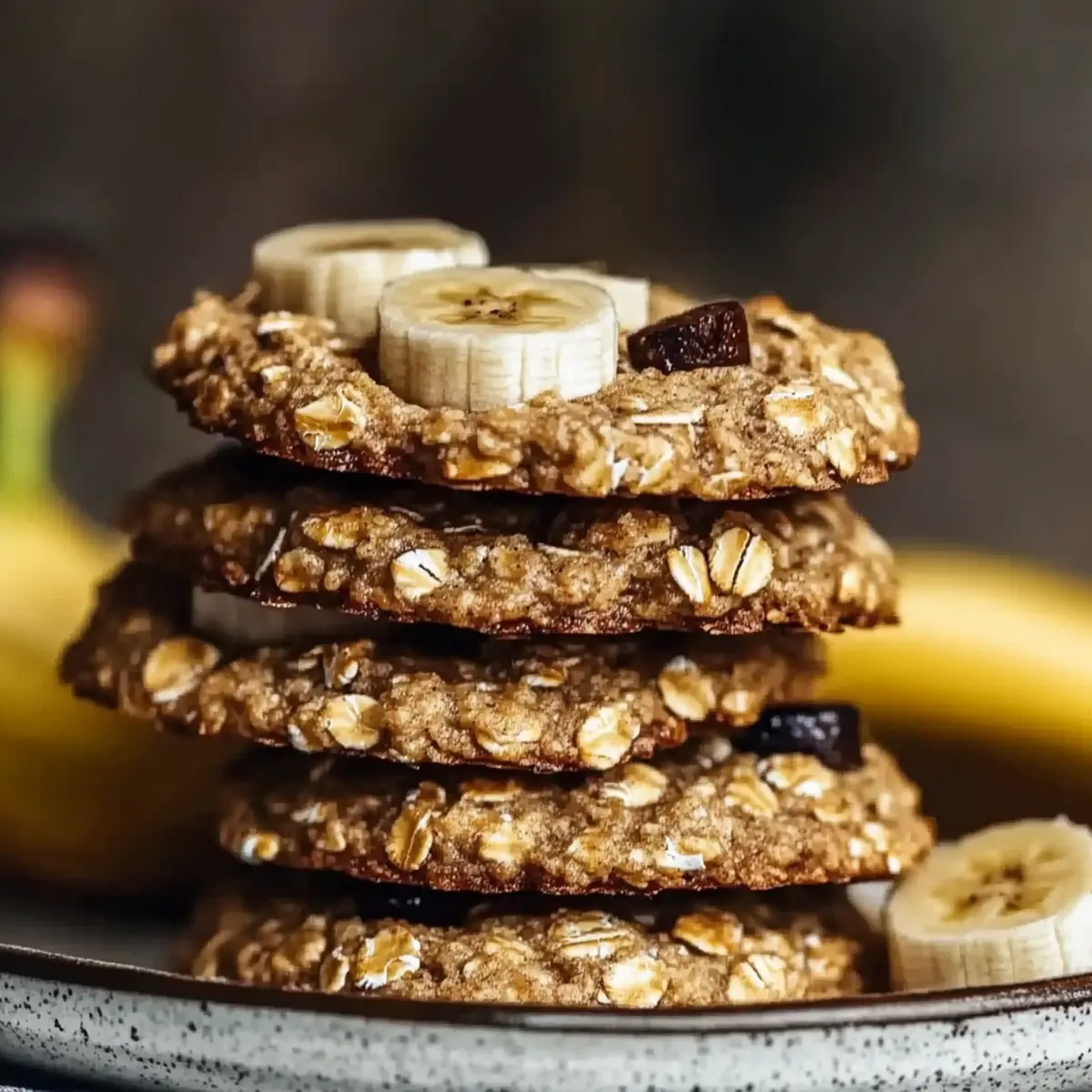 Banana Oat Cookies