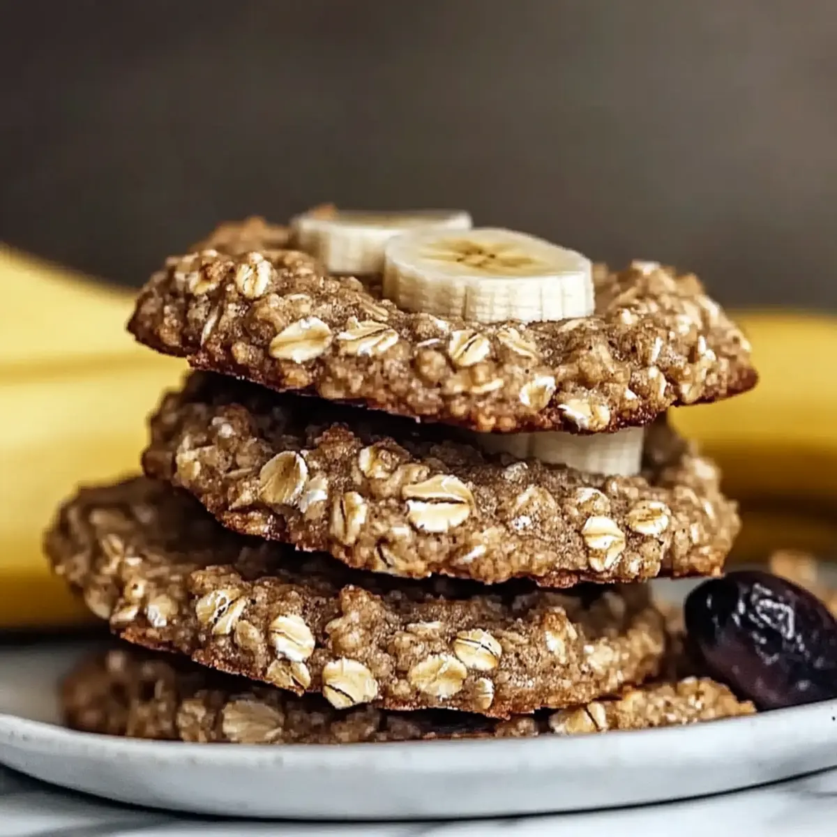 Banana Oat Cookies