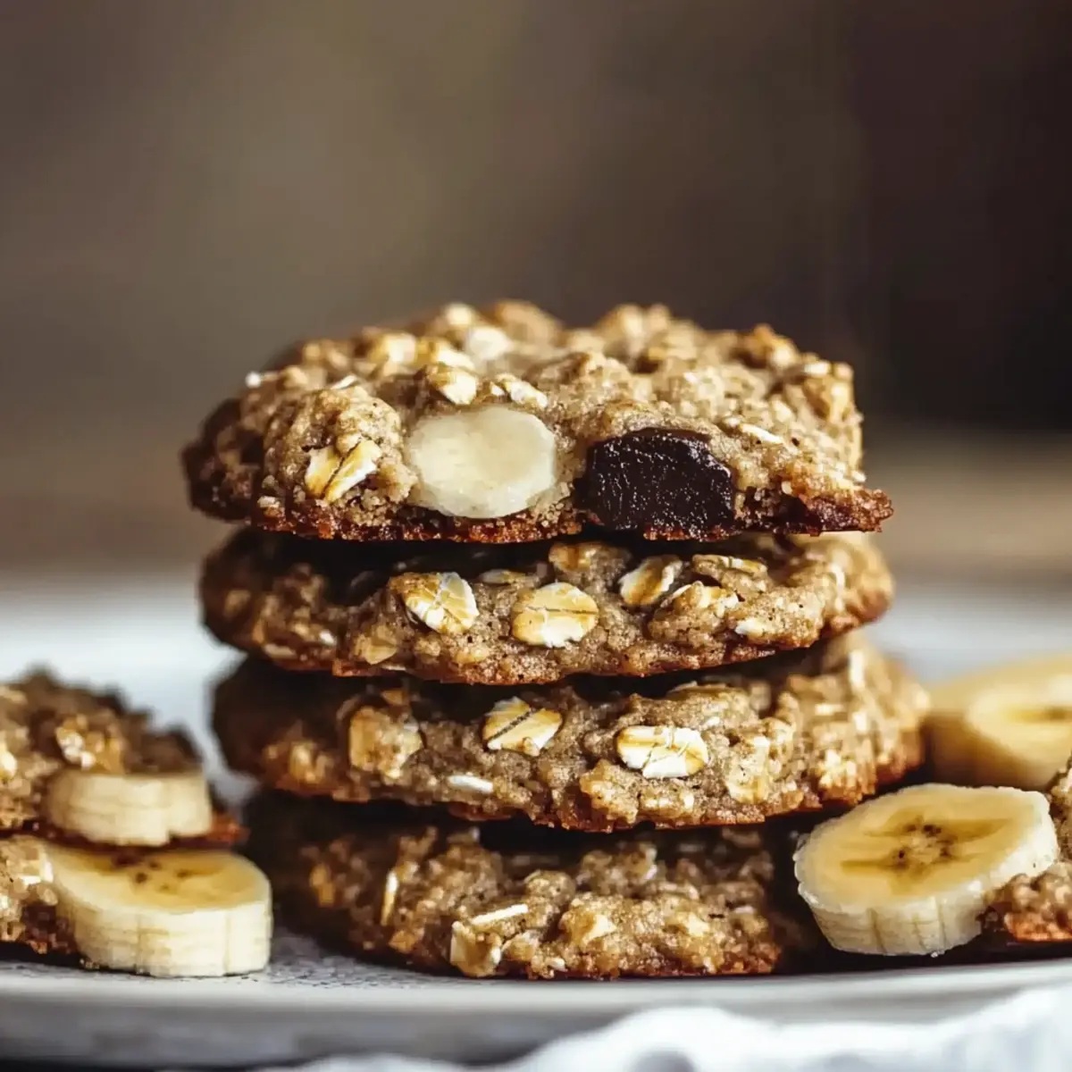 Banana Oat Cookies