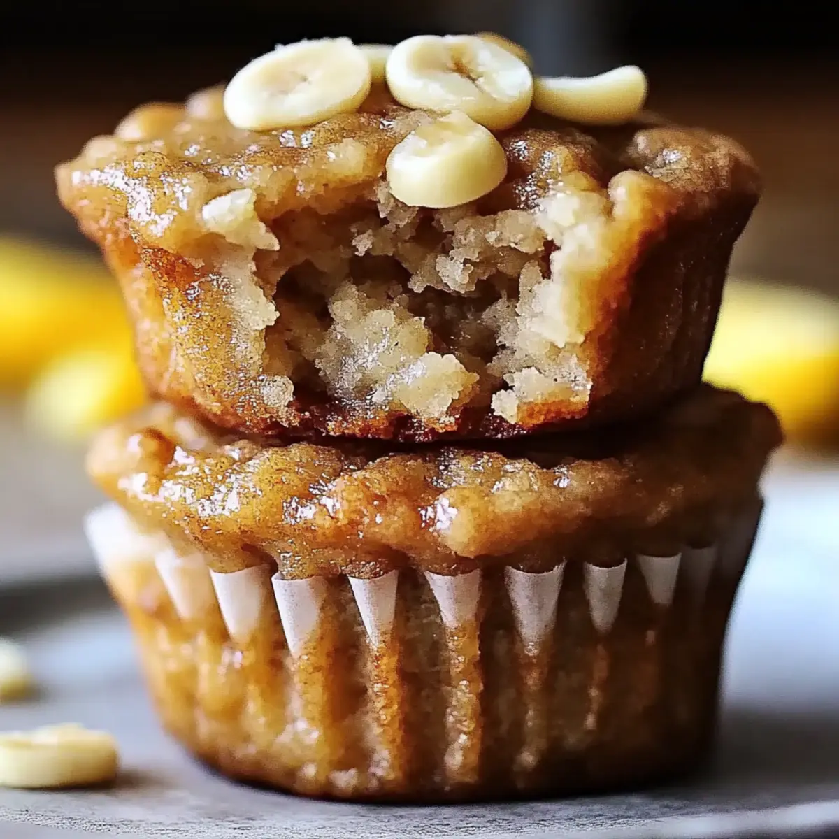 Banana Oatmeal Muffins