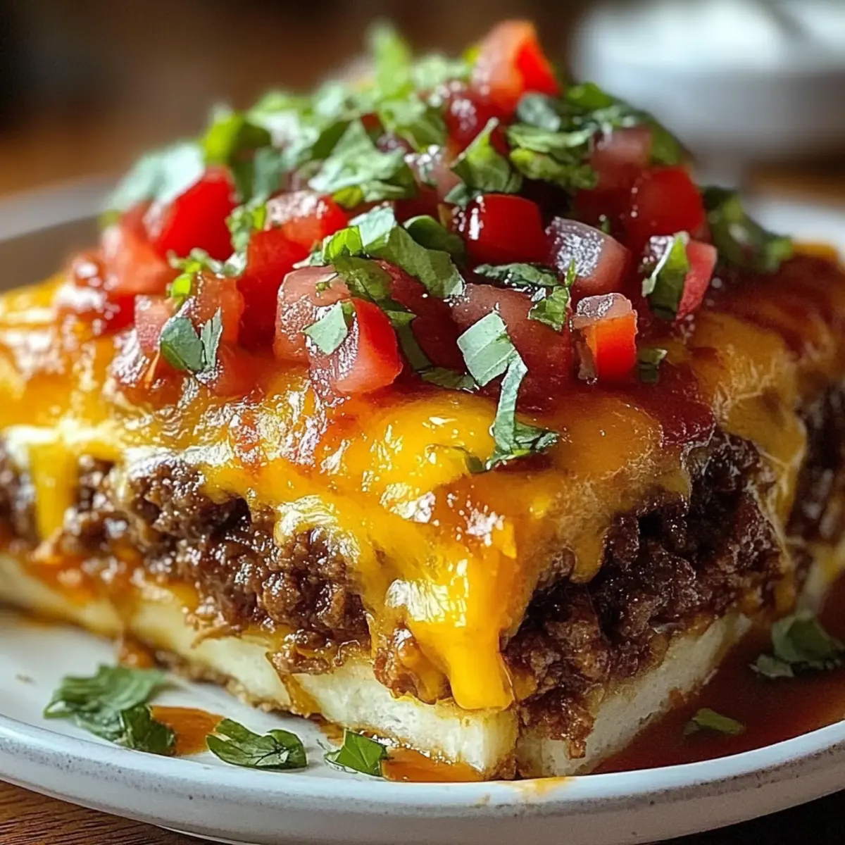 Beef Enchilada Casserole
