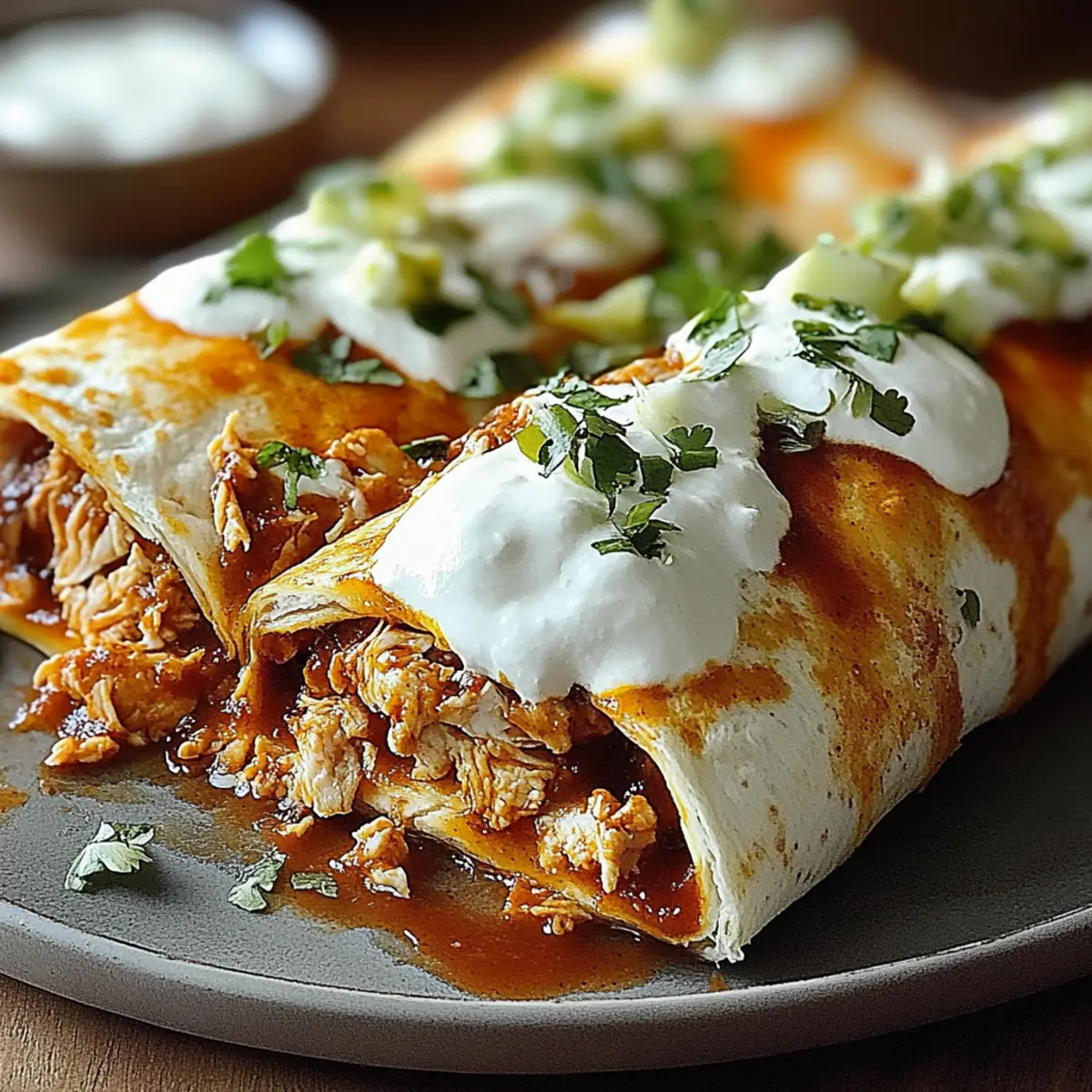 Cheesy Buffalo Chicken Burritos