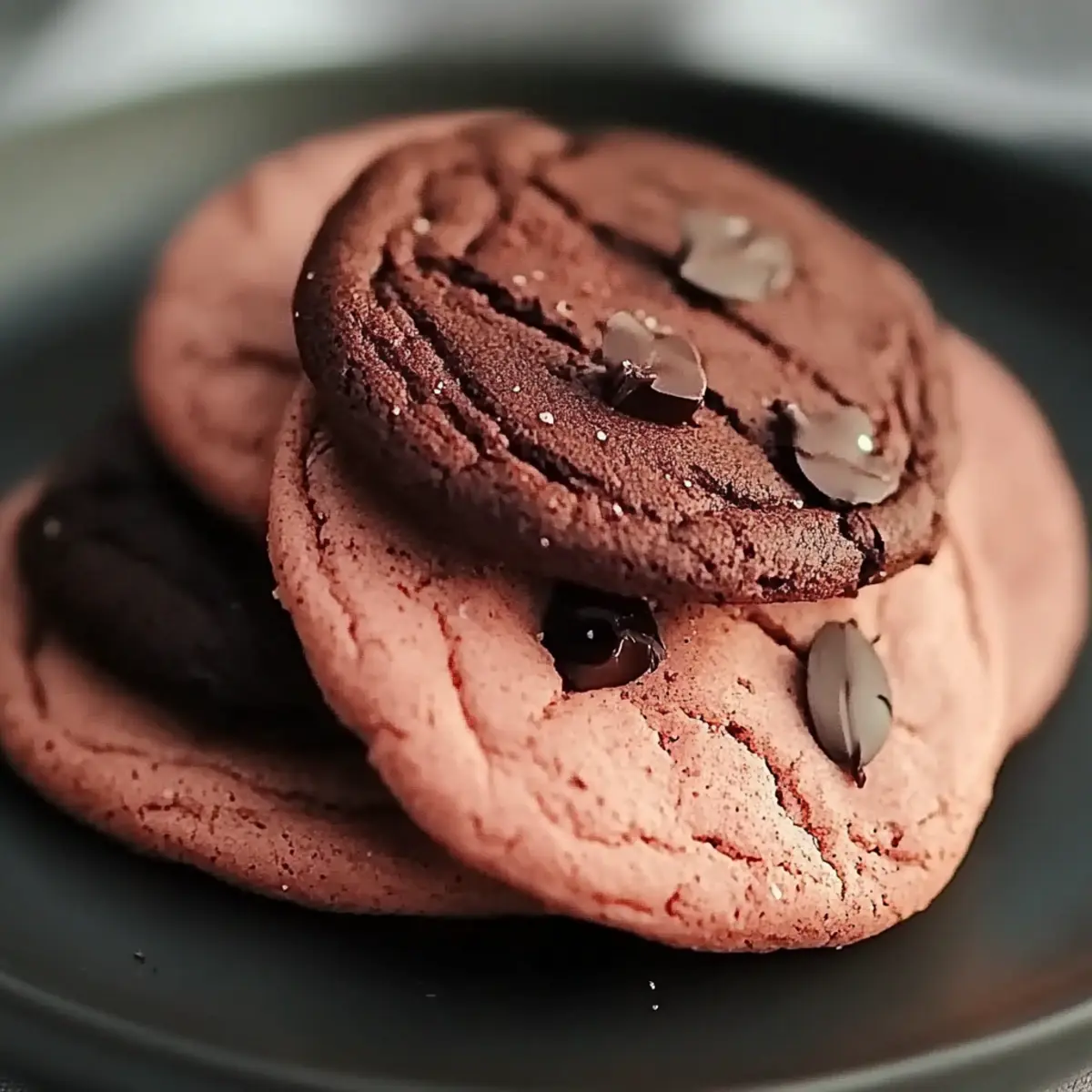 Chocolate Covered Strawberry Cookies