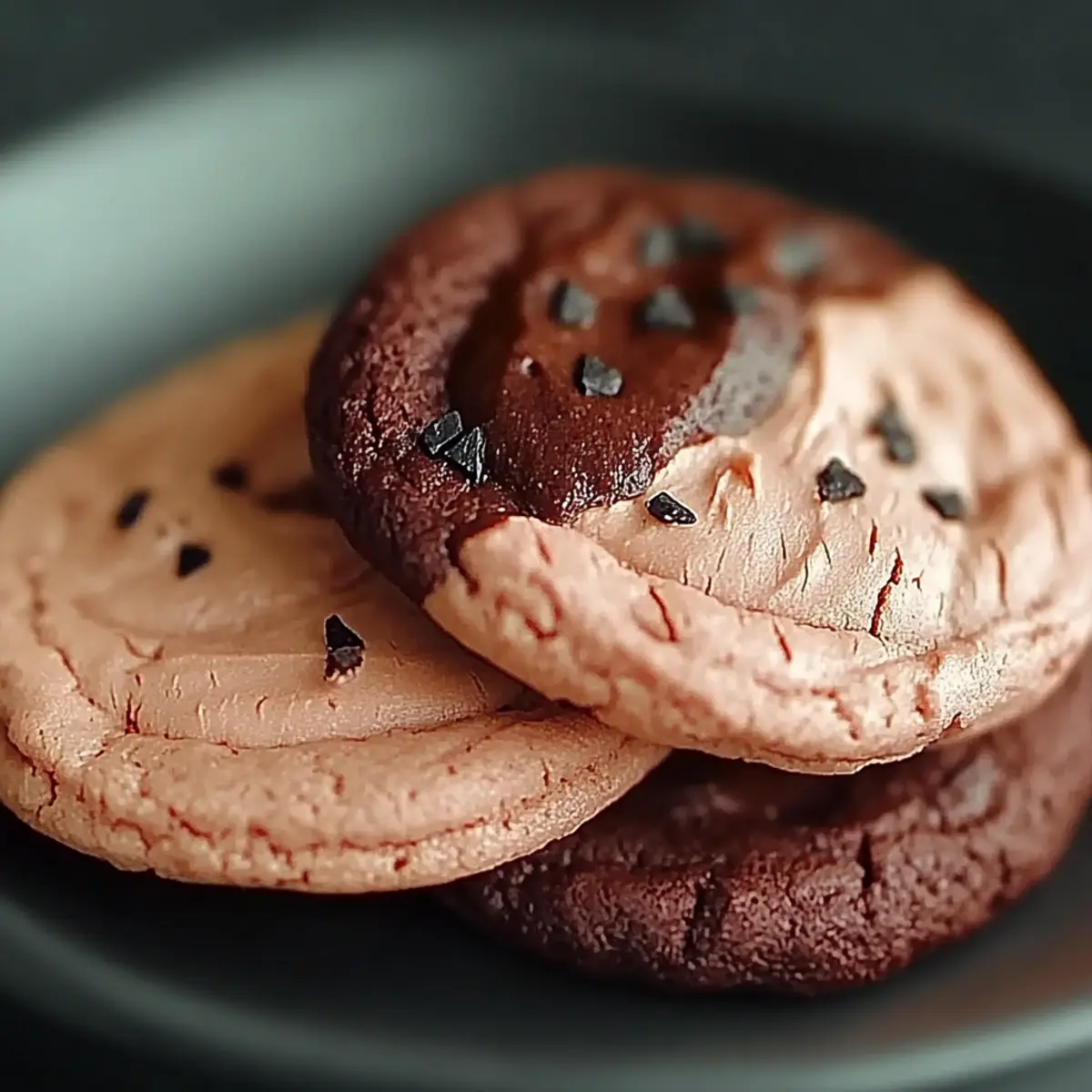 Chocolate Covered Strawberry Cookies
