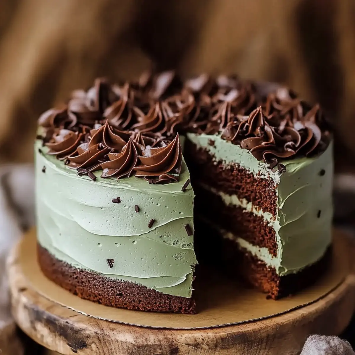 Chocolate Mint Cake