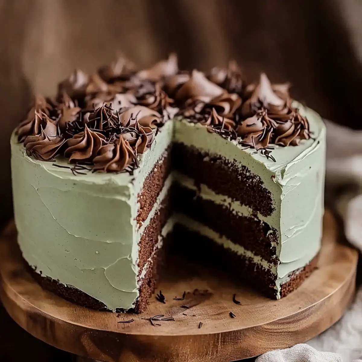 Chocolate Mint Cake