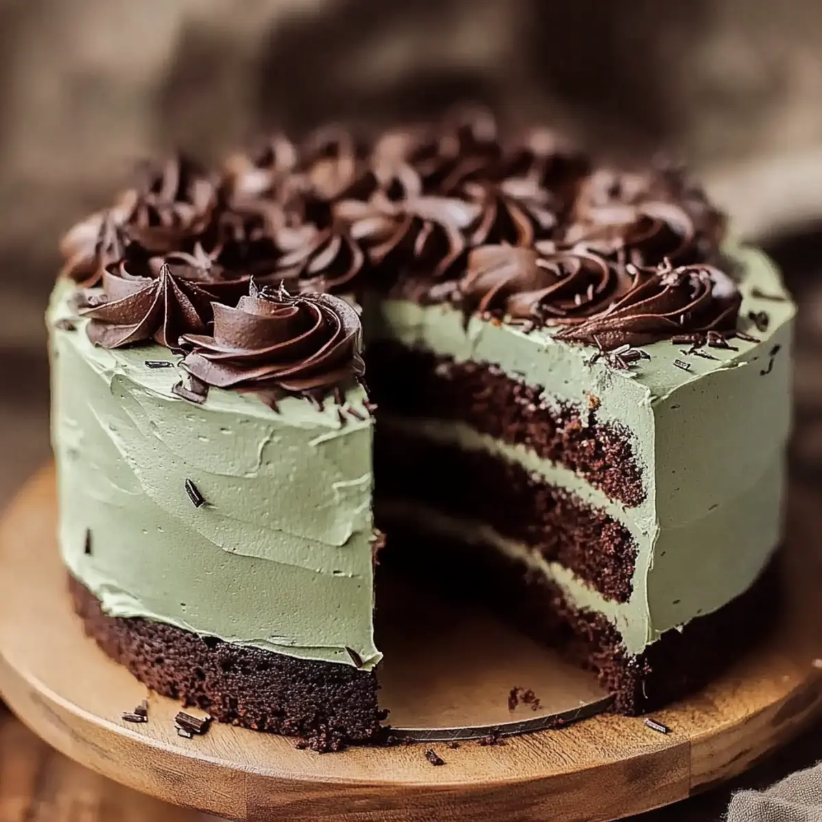Chocolate Mint Cake