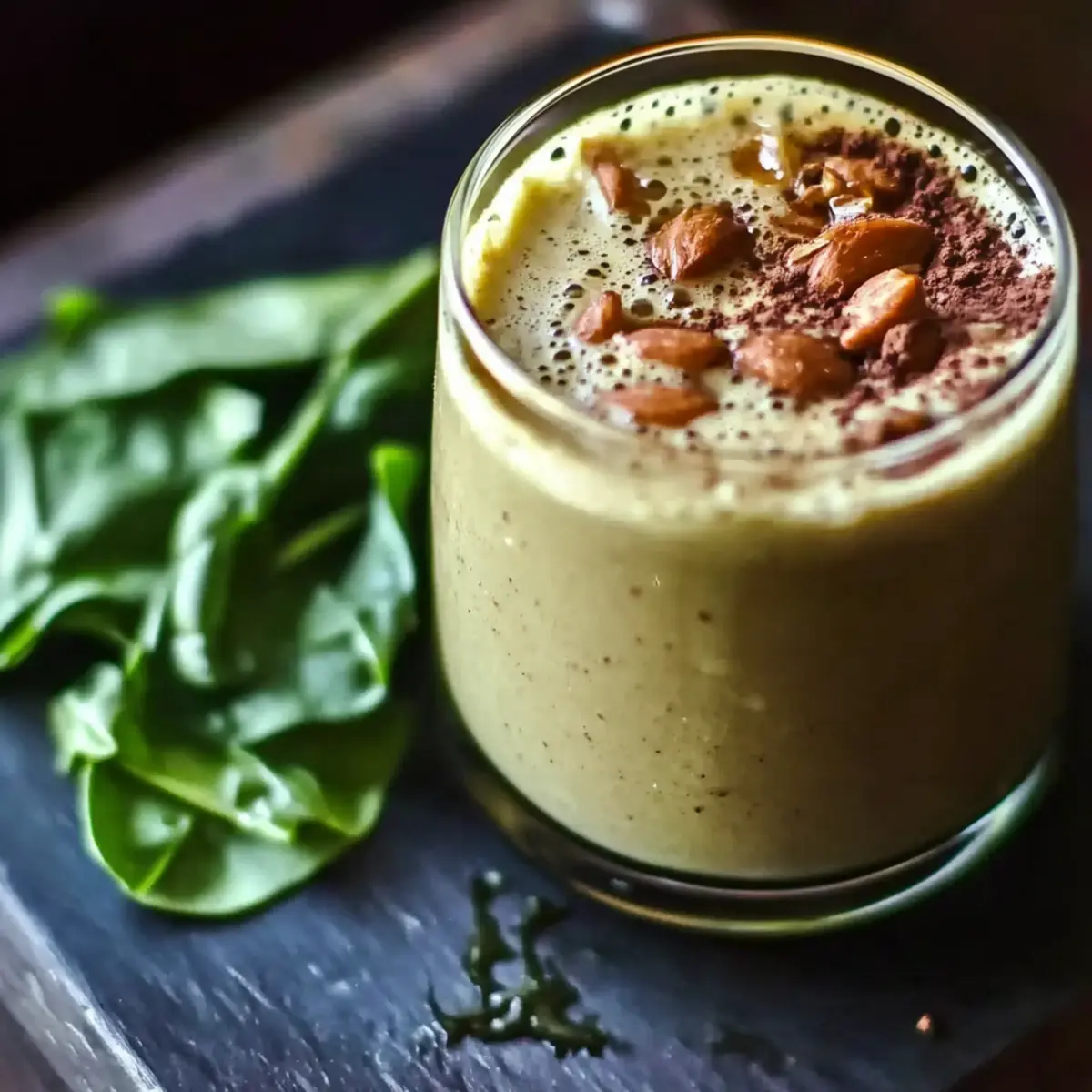 Chocolate Spinach Smoothie