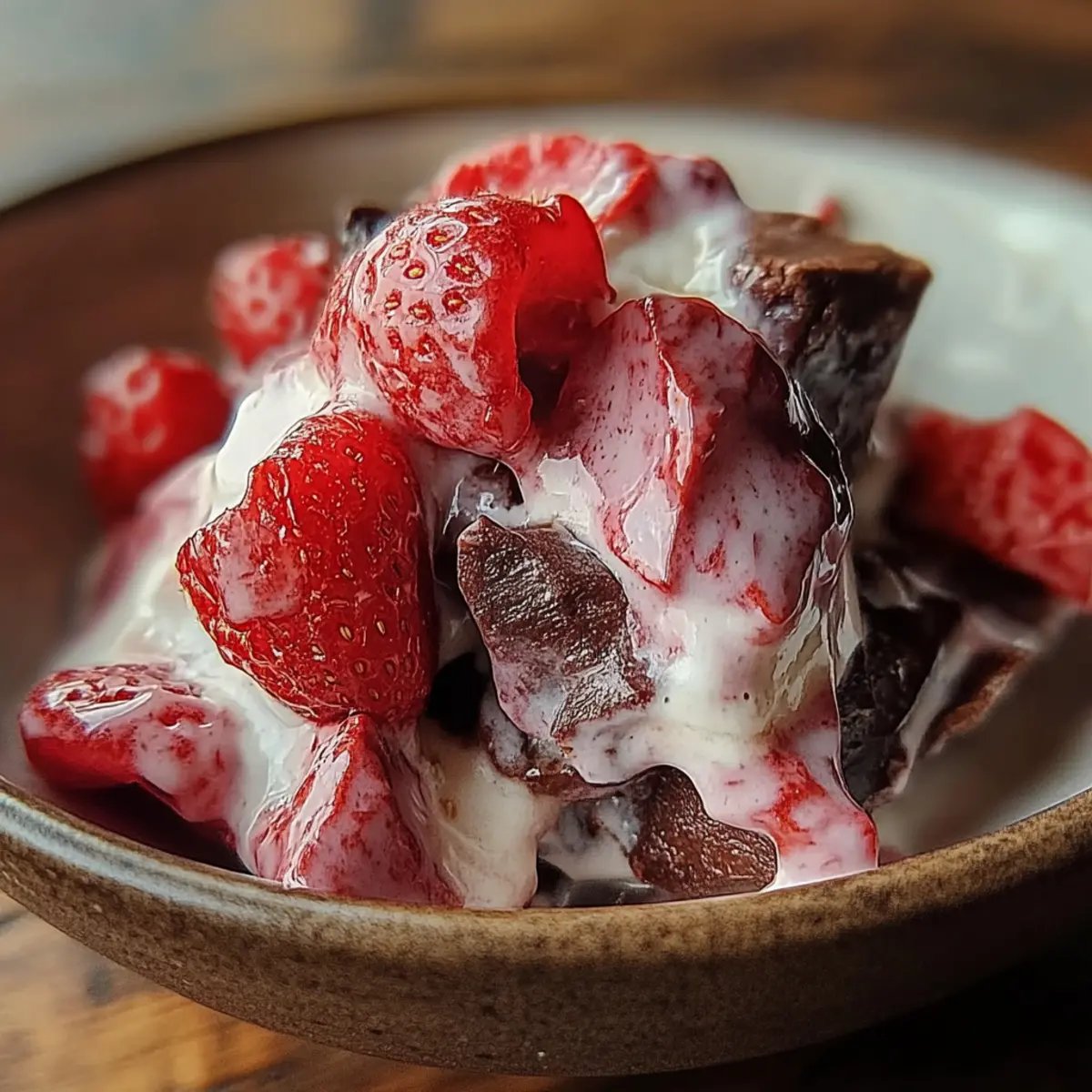Chocolate Strawberry Greek Yogurt Clusters