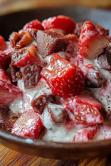 Chocolate Strawberry Greek Yogurt Clusters