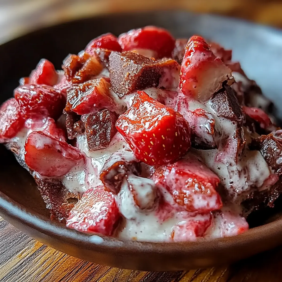 Chocolate Strawberry Greek Yogurt Clusters