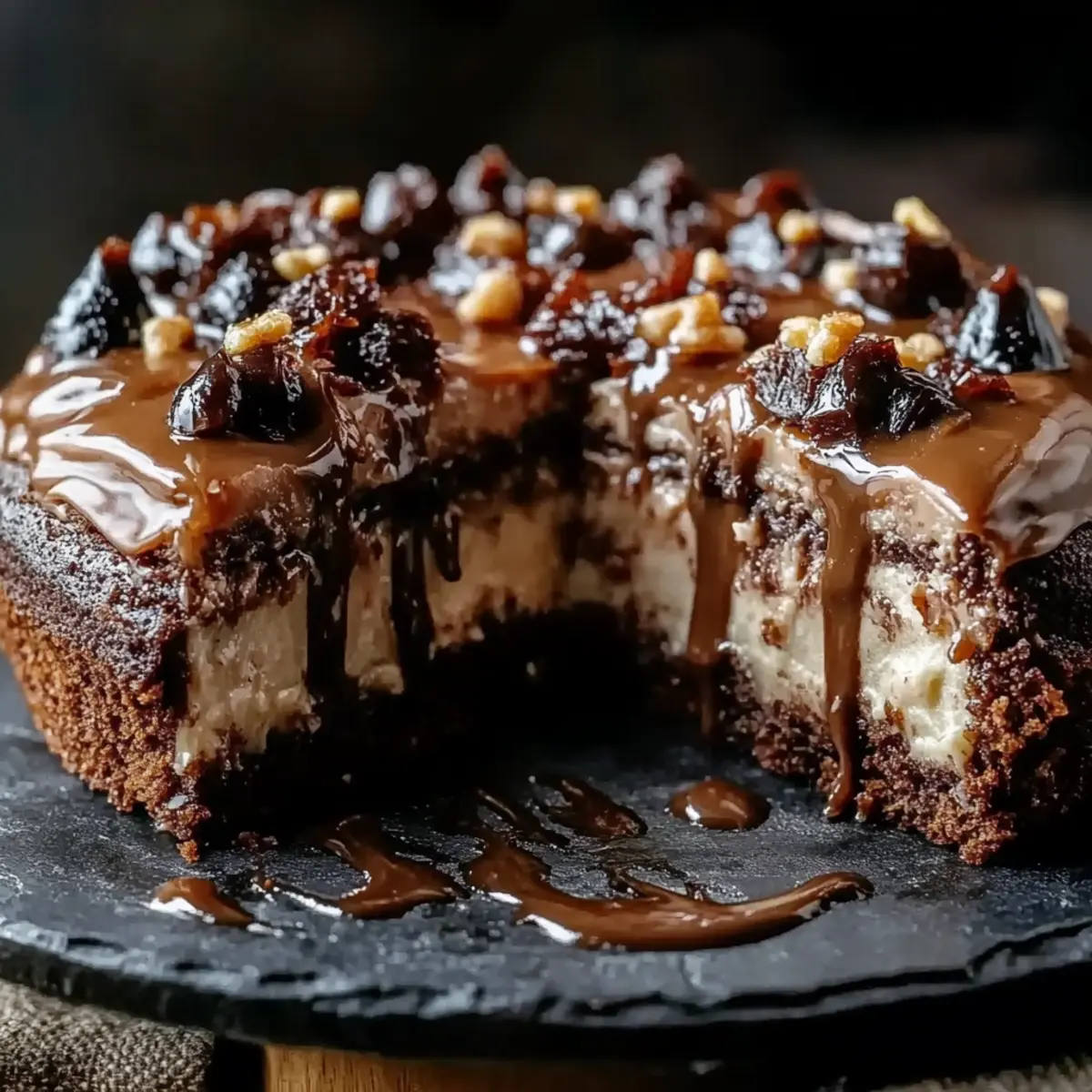 Chocolate Turtle Cake