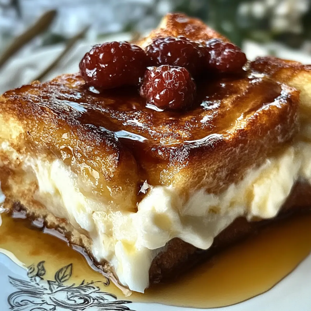 Cream Cheese French Toast Casserole