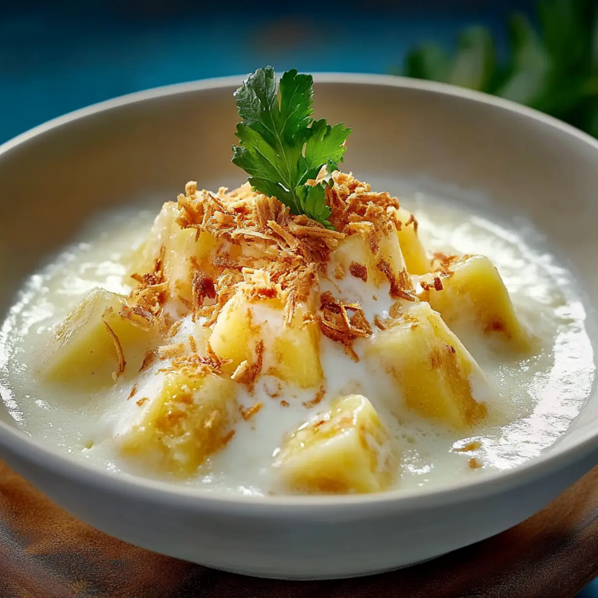 Creamy Frozen Tropical Pins Colada