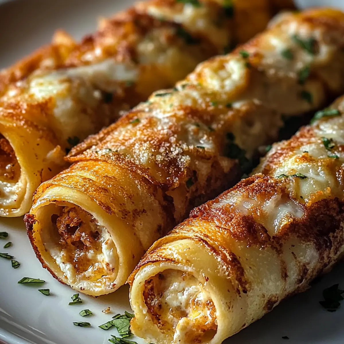 Crispy Crab And Shrimp Queso Taquitos